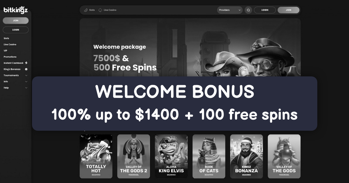 Canada's Top Online Slots at BitKingz Casino